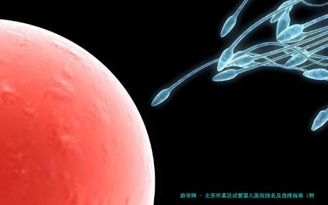 北京怀柔区试管婴儿医院排名及选择指南（附成功率对比）