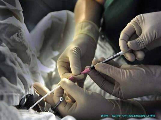 2026年广元中心医院单身试管婴儿花费明细表参考