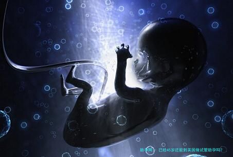 已经45岁还能到美国做试管助孕吗？